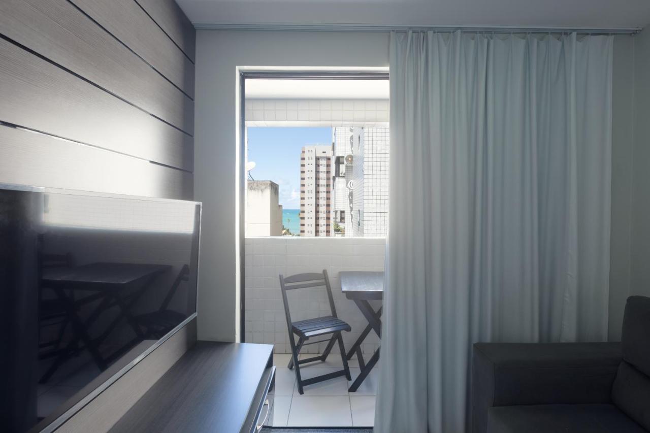 Апартаменты Flat Quarto E Sala C/ Vista Mar Espetacular Масейо Экстерьер фото