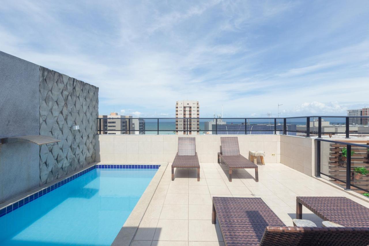 Апартаменты Flat Quarto E Sala C/ Vista Mar Espetacular Масейо Экстерьер фото